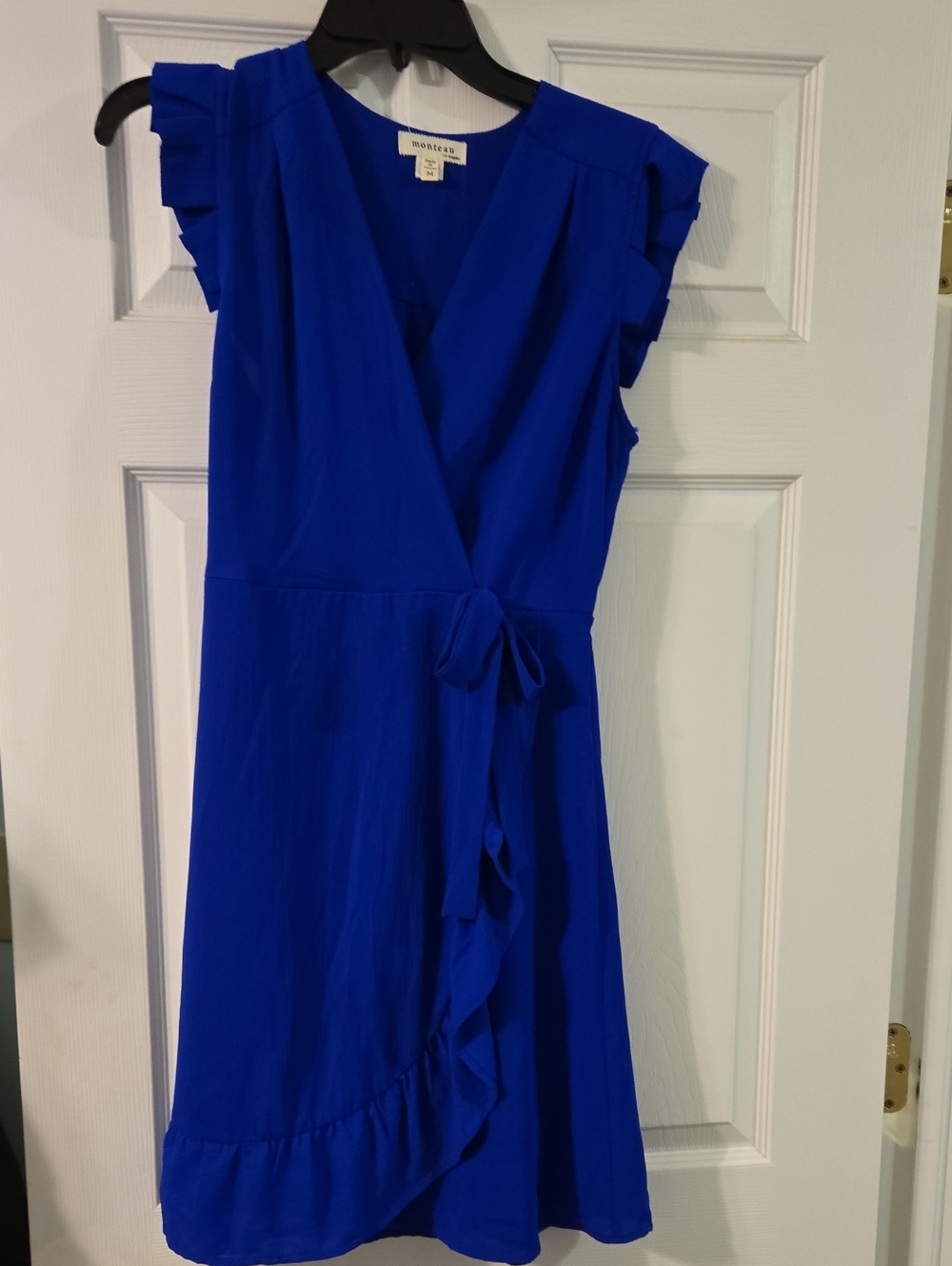 Monteau Royal Blue Textured Top